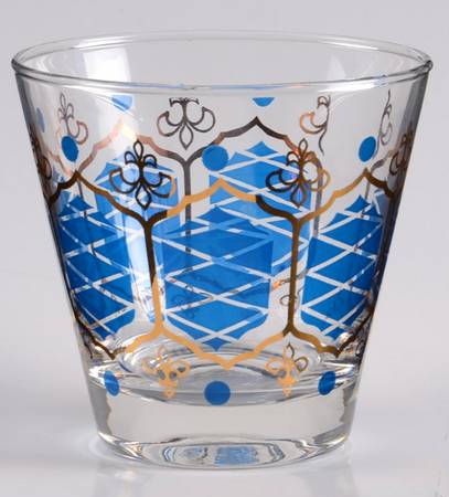 Royal Blue Double Old Fashioned