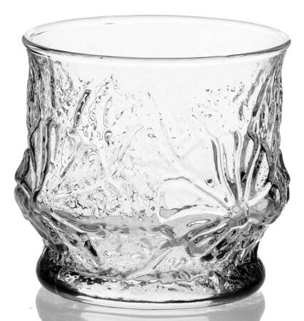 Rainflower Clear 9 Oz Flat Tumbler