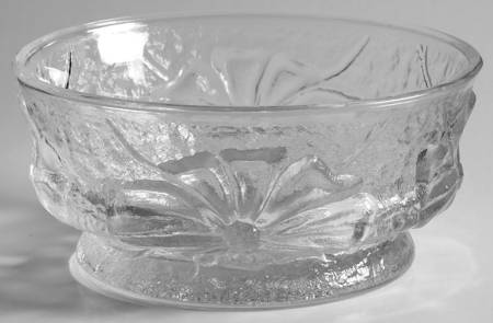 Rainflower Clear 5" Round Bowl