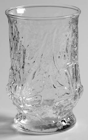 Rainflower Clear 6 Oz Flat Tumbler