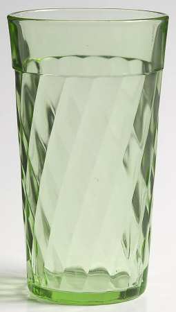 Diamond Optic Green by Hazel-Atlas