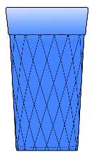 Diamond Optic Cobalt Blue