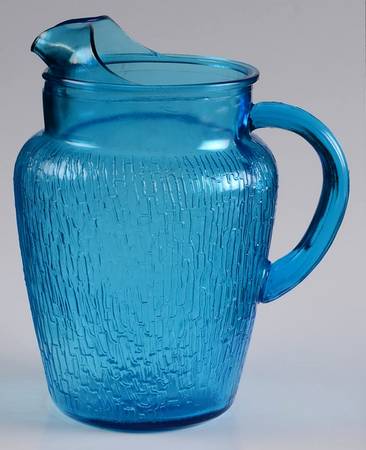 Pagoda Laser Blue 78 Oz Pitcher