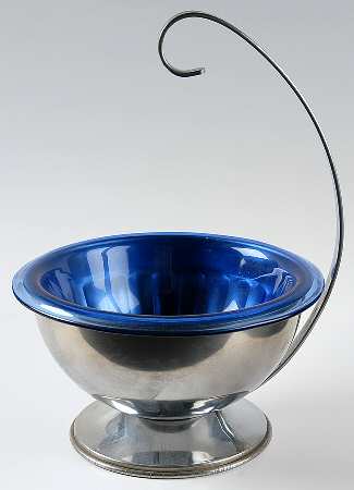 ATC14 Cobalt 7" Mixing/Ice Bowl w/Metal Stand