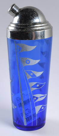 Flags Cocktail Shaker & Lid