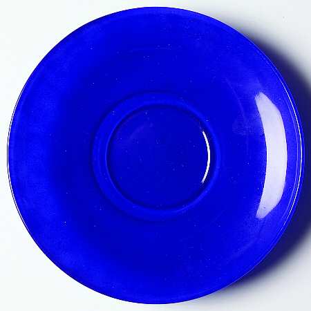 Rainbow Cobalt Blue Saucer Only