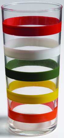 Fiesta Bands 17 Oz Flat Tumbler