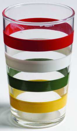Fiesta Bands 6 Oz Flat Tumbler