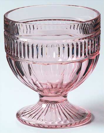 Annapolis Rosewater Footed Sundae Glass