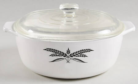 Wheat (Cookware) 1.5 Quart Round Covered Casserole