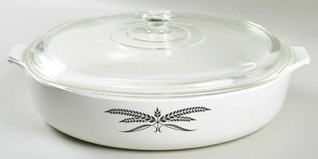 Wheat (Cookware) 2.5 Quart Round Covered Casserole