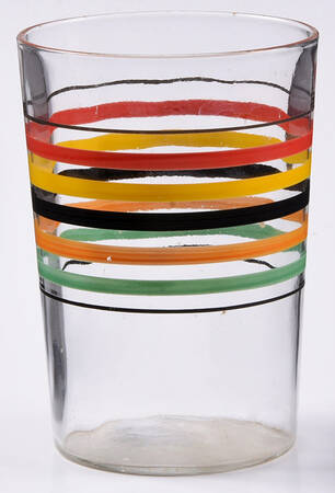 Panelled Ring Ding 9 Oz Flat Tumbler
