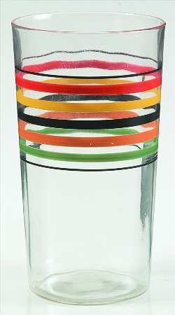 Panelled Ring Ding 14 Oz Flat Tumbler