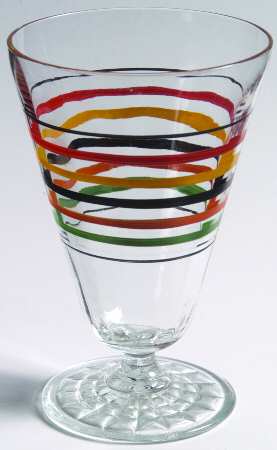Panelled Ring Ding 10 Oz Footed Tumbler