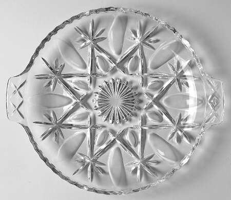 Cross&Olive Collection 12" Round Relish Tray