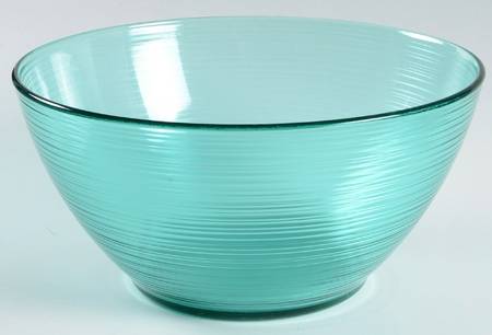 Jardiniere (Turquoise) 9" Salad Bowl