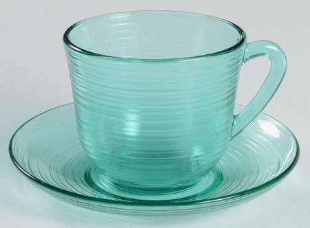 Jardiniere (Turquoise) Cup and Saucer Set