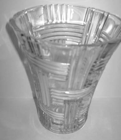 AHC34 Clear 5" Flower Vase