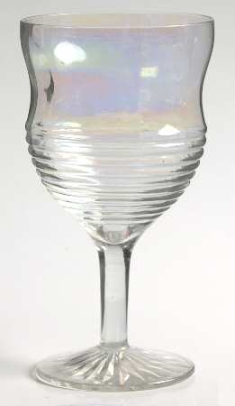 Circle Clear Iridescent by Anchor Hocking