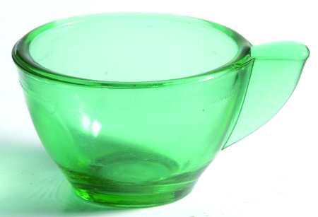 Stippled Band Green Toy Cup
