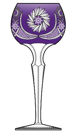 Albracca Amethyst Hock Wine