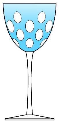 Ancelin Light Blue Wine