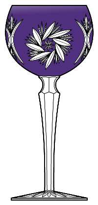 Sandrina Amethyst Hock Wine