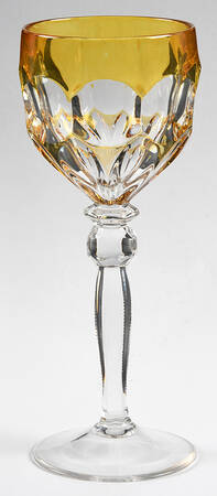 ANN5 Orange Water Goblet