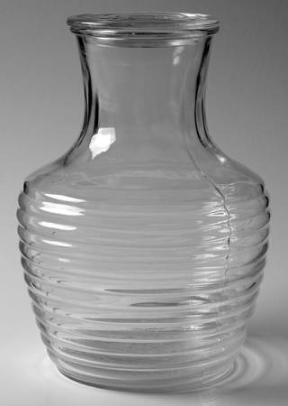 Circle Clear Water Bottle & Lid