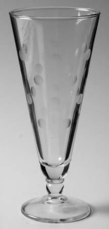 Coin Dot Pilsner Glass