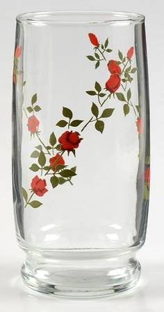 Red Roses (Newer) 16 Oz Flat Tumbler