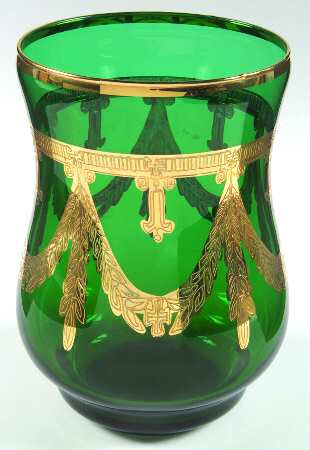 Medici Green 6" Flower Vase