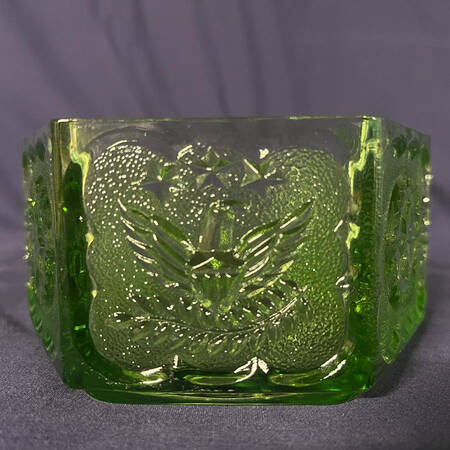Americana Green Candy Dish No Lid