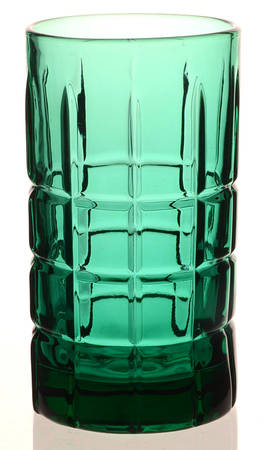 Tartan Emerald Green 12 Oz Flat Tumbler