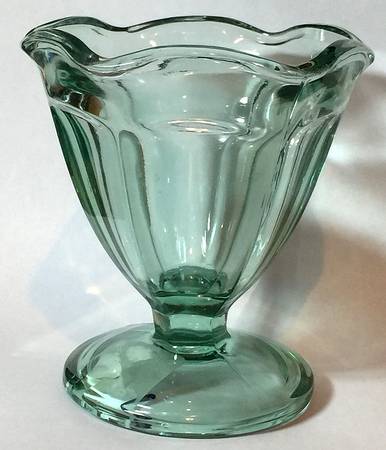 Fountainware Emerald Green Low Sherbet