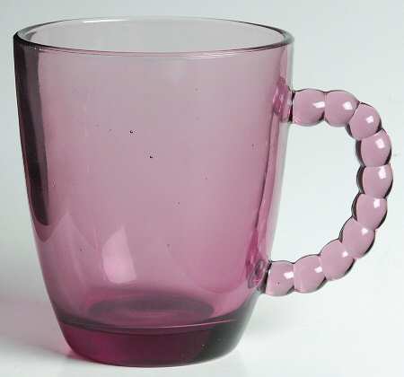 Beaded Lavender Mug