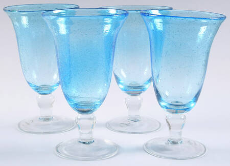 Iris Turquoise Iced Tea - Set of 4