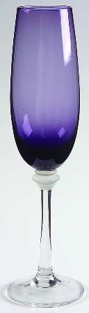 Halo Plum Fluted Champagne