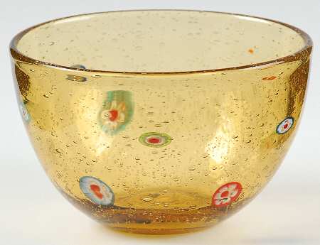Fiore Amber Small Fruit Dessert Bowl