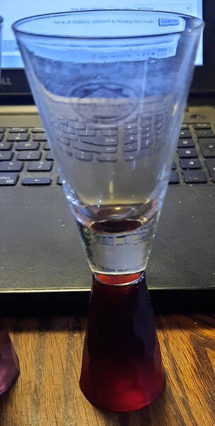 Presscott Ruby Sherry Glass