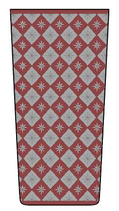 Empire Red Highball Glass
