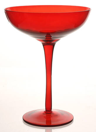Midnight Rouge Martini Glass