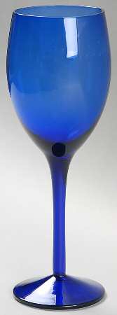 Midnight Blue Wine Glass