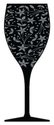 Narcissus Black Water Goblet