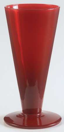 Shrub Collection Red 6 Oz Shrub Glass Footed Tumbler