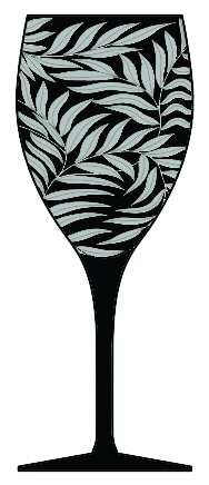 Willow Black Water Goblet