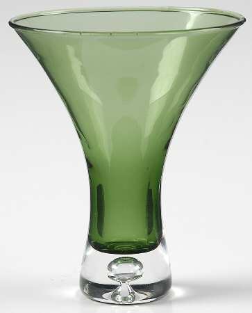 Elegance Green Mini Martini Glass