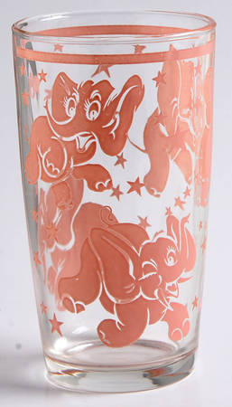 Pink Elephant 10 Oz Flat Tumbler