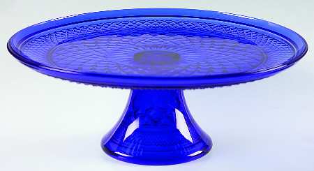 Wexford Blue Round Cake Stand