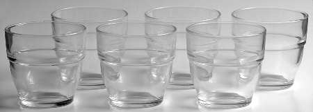 Forum (Set of 6) 8 Oz Flat Tumbler